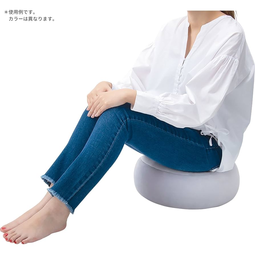 Amazon｜りぶはあと フロアクッション リラフィット スカイ
